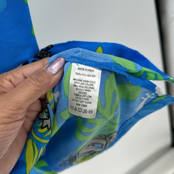 My Hero Academia tropical print casual button down colorful anime size XL - Picture 7 of 7